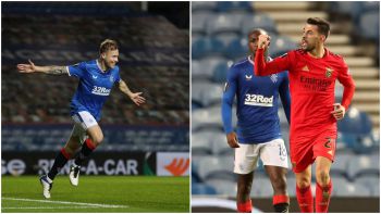 Benfica znowu odrobiła dwa gole z Rangersami, zremisowała i obie ekipy są o krok od awansu