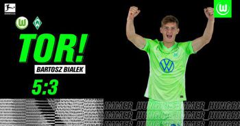 Bartosz Białek się doczekał 19-latek strzelił debiutanckiego gola w Bundeslidze (VIDEO)