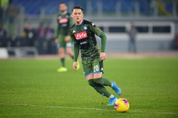 Piotr Zieliński strzelił pięknego gola w Lidze Europy i dał Napoli prowadzenie (VIDEO)