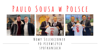 Paulo Sousa przyleciał do Polski. Już spotkał się z Bońkiem i Lewandowskim