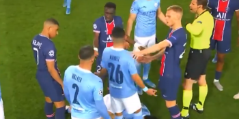 As Manchesteru City prowokował gracza PSG. Wiadomo, jakie słowa padły w półfinale Ligi Mistrzów (VIDEO)