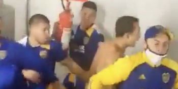 Skandal po meczu w Copa Libertadores. Piłkarze bili się z policją, zostali aresztowani (VIDEO)
