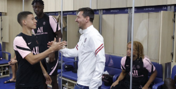 Młody talent przywitał Leo Messiego. 17-latek tymi słowami rozbawił nowego asa PSG