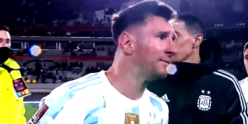 Leo Messi przeżył wielką chwilę. Nie umiał powstrzymać łez (VIDEO)