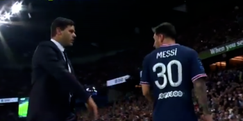 Mauricio Pochettino reaguje na zachowanie Leo Messiego (VIDEO)