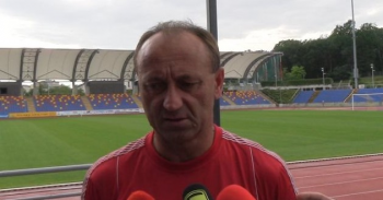 Ryszard Wieczorek po wyeliminowaniu Pogoni Szczecin z Pucharu Polski. 