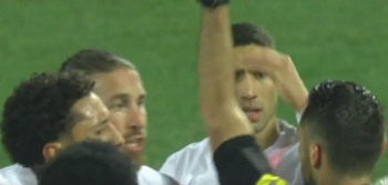 Sergio Ramos już wyleciał z boiska w Ligue 1. PSG z trudem uratował punkt (VIDEO)