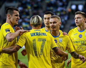 Reprezentacja Ukrainy wróciła na boisko. Ponad 20 tysięcy kibiców oglądało mecz