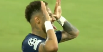 Szokująca decyzja sędziego wobec Neymara. As PSG ukarany po golu w Lidze Mistrzów (VIDEO)