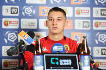Młody zawodnik Jagiellonii przed meczem z Koroną: Oczywiście, że chciałbym zagrać w wyjściowym składzie