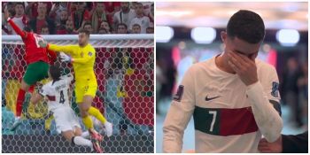 Zrobili to! Lwy Atlasu w półfinale MŚ. Gigantyczna sensacja. Samotny Ronaldo zszedł do szatni płacząc (VIDEO) Zrobili to! Lwy Atlasu w półfinale MŚ. Gigantyczna sensacja. Samotny Ronaldo zszedł do szatni płacząc (VIDEO)