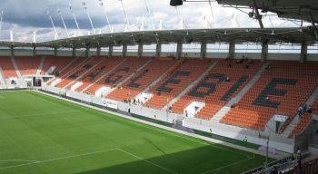 Stadion Zagłębia Lubin zamknięty dla kibiców gości. Mecz z Pogonią bez fanów ze Szczecina