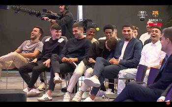 Jordi Alba zażartował z Roberta Lewandowskiego. Salwy śmiechu piłkarzy Barcelony (VIDEO)