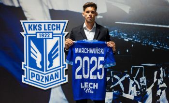 Filip Marchwiński podpisał nowy kontrakt z Lechem Poznań. 
