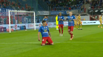 5 goli w Gliwicach. Ukraiński bohater Piasta. Strzelił dwa gole, wywalczył rzut karny (VIDEO)