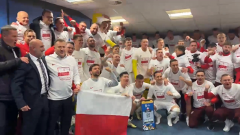 Po meczu z Walią pojawiło się nagranie z szatni reprezentacji Polski. Szalona radość (VIDEO)