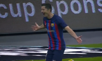 Robert Lewandowski strzelił dwa gole w Copa del Rey. Wojciech Szczęsny zadebiutował w FC Barcelona (VIDEO)