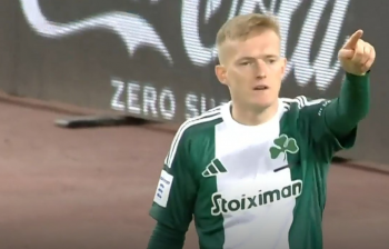 Karol Świderski w dobrej formie. Polak szybko otworzył wynik meczu Panathinaikosu