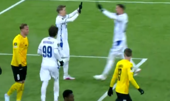 Lech zrobił swoje, chociaż mógł osiągnąć jeszcze lepszy wynik. Większość meczu grał w przewadze (VIDEO)