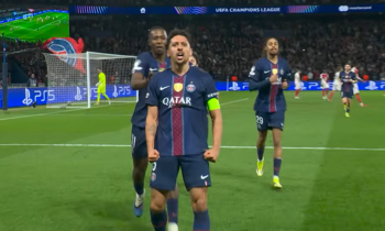 PSG nadal w grze o obronę trofeum w Lidze Mistrzów. Pomogła mu kontrowersyjna czerwona kartka (VIDEO)