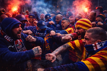 Mafia pod przykrywką klubowych barw! Policja ujawnia przerażające dane o burdach na stadionach