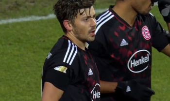 Dawid Kownacki strzelił kolejnego gola w 2. Bundeslidze. Tym razem nie cieszył się z bramki (VIDEO)