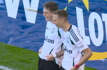 Legia w końcu wygrała na wyjeździe. Czekała od 1. kolejki. Pogoń była bezradna. Błąd Cojocaru, dwa gole Rajovicia (VIDEO)