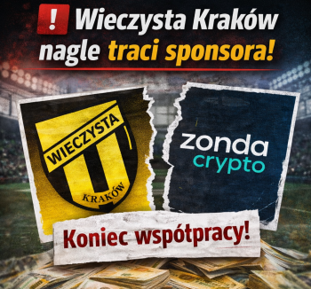 Szok w Krakowie. Główny sponsor nagle zrywa umowę z Wieczystą