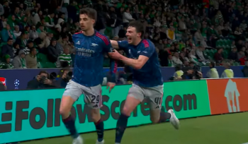 Doliczony czas gry i Arsenal wyrwał wygraną. Kanonierzy bliżej półfinału, chociaż Sporting ich postraszył (SKRÓT)