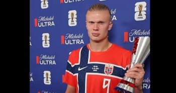 Erling Haaland show! Dublet i nagroda Michelob ULTRA Superior Player of the Match
