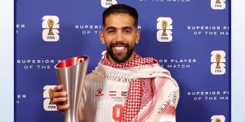 Ali Olwan najlepszy na boisku mimo porażki Jordanii