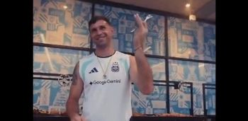  Argentyna urządziła grill przed meczem z Austrią (VIDEO)