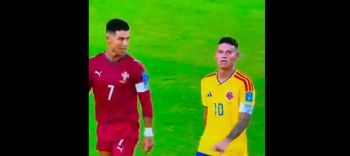 SZOK! To powiedział Cristiano Ronaldo do Jamesa Rodrigueza (VIDEO)