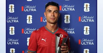 Cristiano Ronaldo najlepszym piłkarzem meczu! Portugalczyk z nagrodą Michelob ULTRA Superior Player of the Match Cristiano Ronaldo najlepszym piłkarzem meczu! Portugalczyk z nagrodą Michelob ULTRA Superior Player of the Match