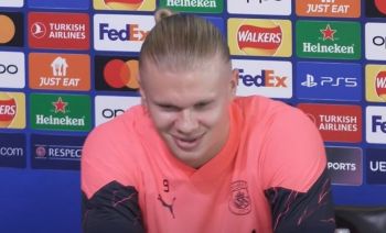 Erling Haaland reaguje na memy ze swoim udziałem. Norweg rozbawił kibiców (VIDEO) Erling Haaland reaguje na memy ze swoim udziałem. Norweg rozbawił kibiców (VIDEO)