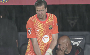 Co za sceny w meczu FC Barcelona. Szczęsny wszedł na boisko i spektakularnie zawalił gola. Padło 9 bramek (VIDEO)