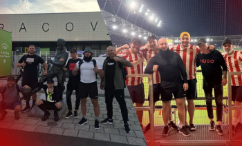 Szalony wyczyn fanów Cracovii! Przeszli 90 kilometrów piechotą na mecz z GKS-em Katowice